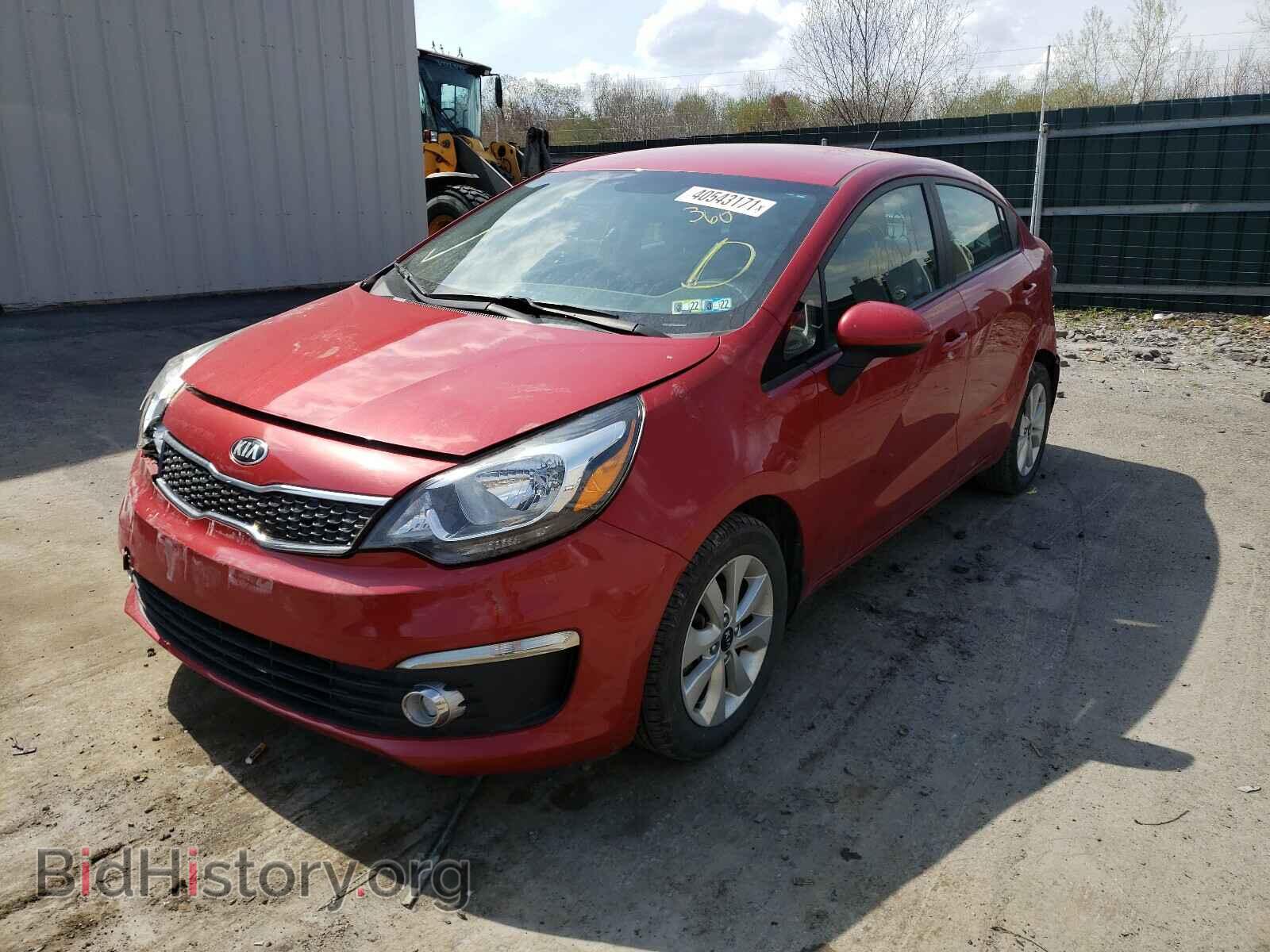 2016 KIA RIO - VIN: KNADN4A30G6569177 - Фото 2