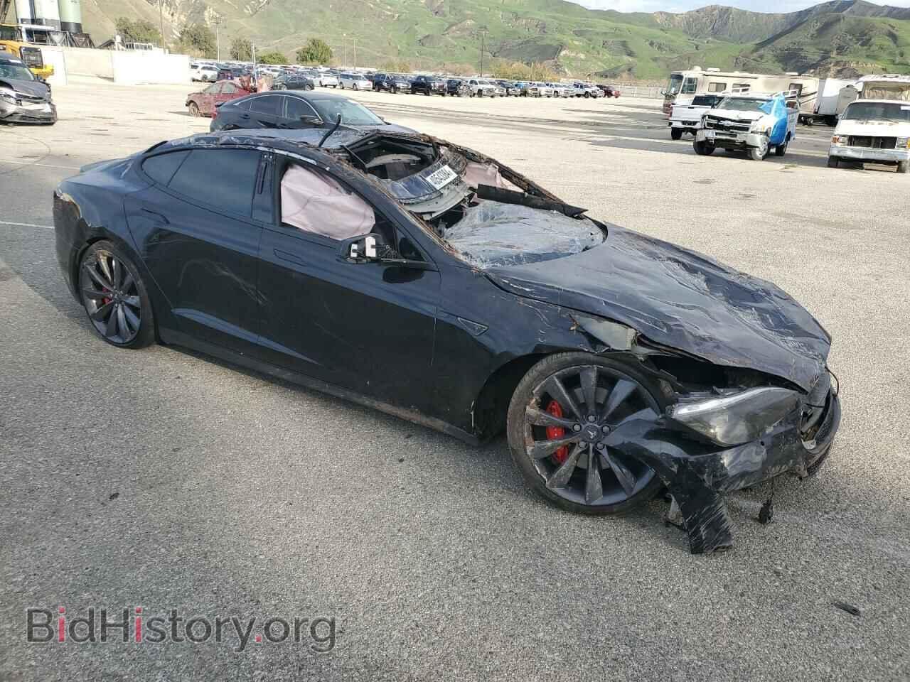 2015 TESLA MODEL S - VIN: 5YJSA1E49FF104410 - Photo 4