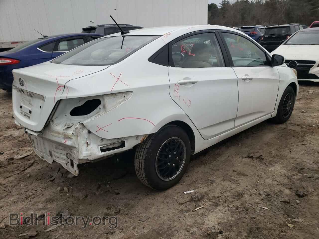 2013 HYUNDAI ACCENT - VIN: KMHCT4AE3DU506146 - Фото 3