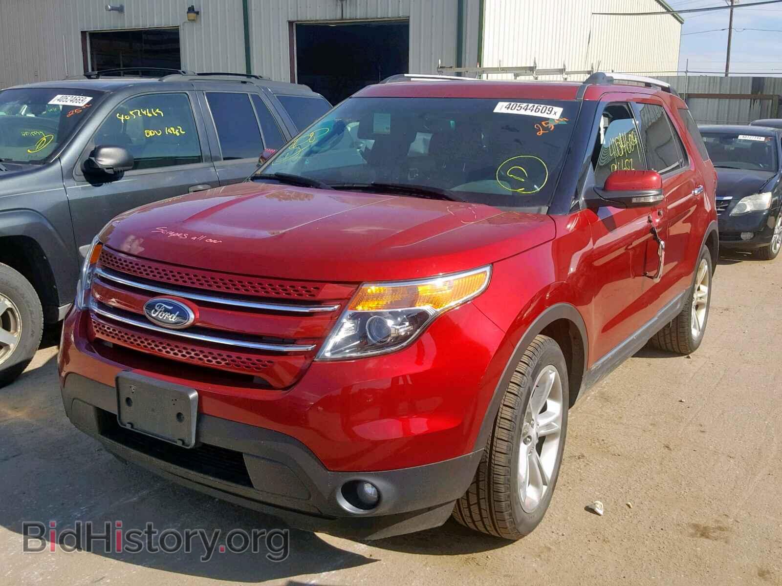 2013 FORD EXPLORER L - VIN: 1FM5K8F85DGA88208 - Фото 2