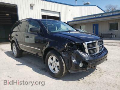 2007 Dodge DURANGO Durango SL, черный — VIN 1D8HB482X7F531693, Copart