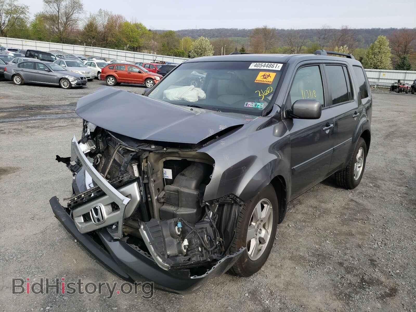 2010 HONDA PILOT - VIN: 5FNYF4H66AB028129 - Фото 2
