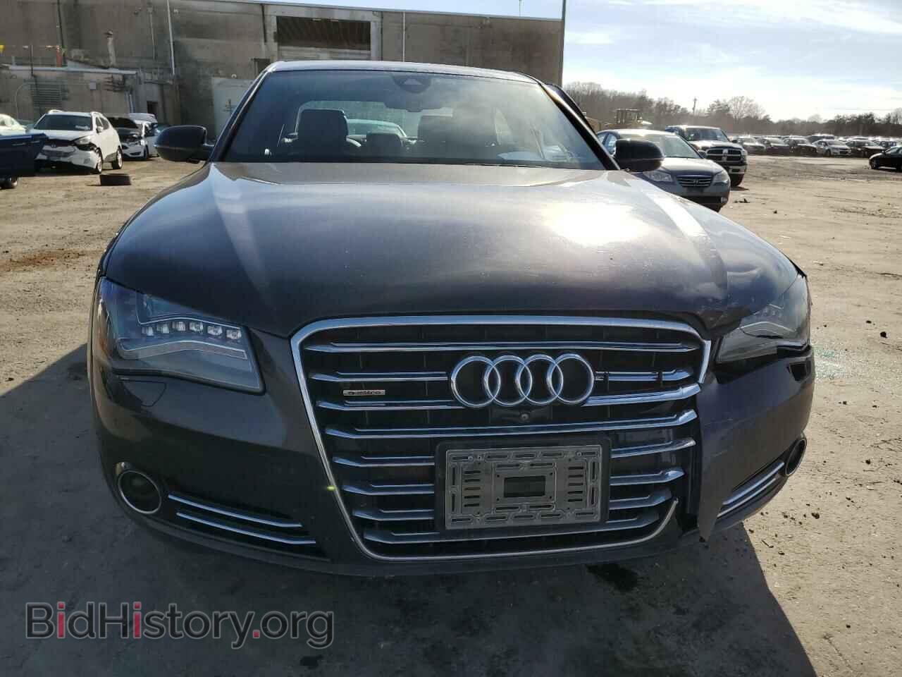 2013 AUDI A8 - VIN: WAUR2AFD5DN017027 - Фото 5
