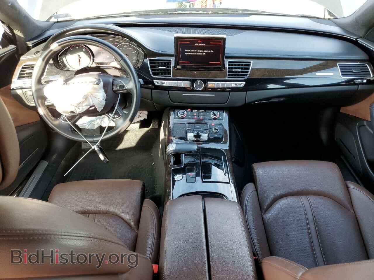 2013 AUDI A8 - VIN: WAUR2AFD5DN017027 - Фото 8