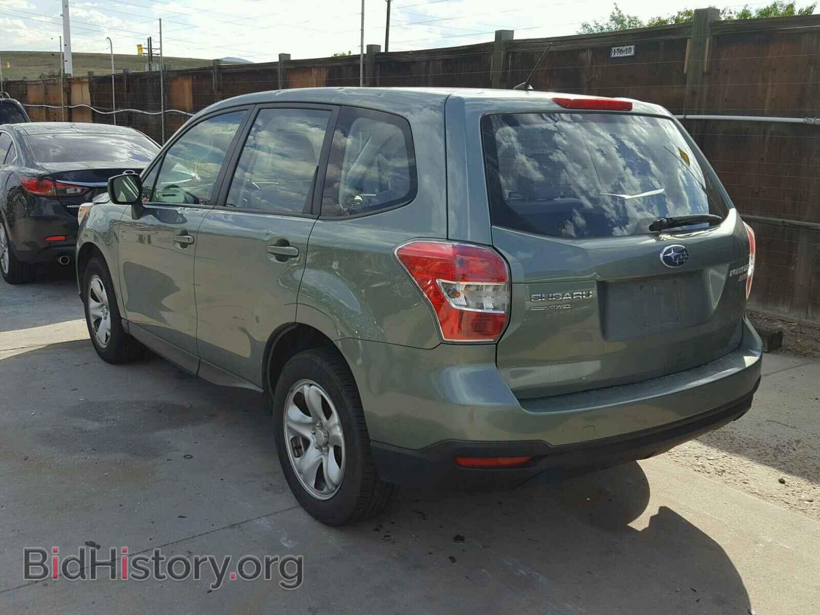 2014 SUBARU FORESTER - VIN: JF2SJAAC5EH543021 - Фото 3