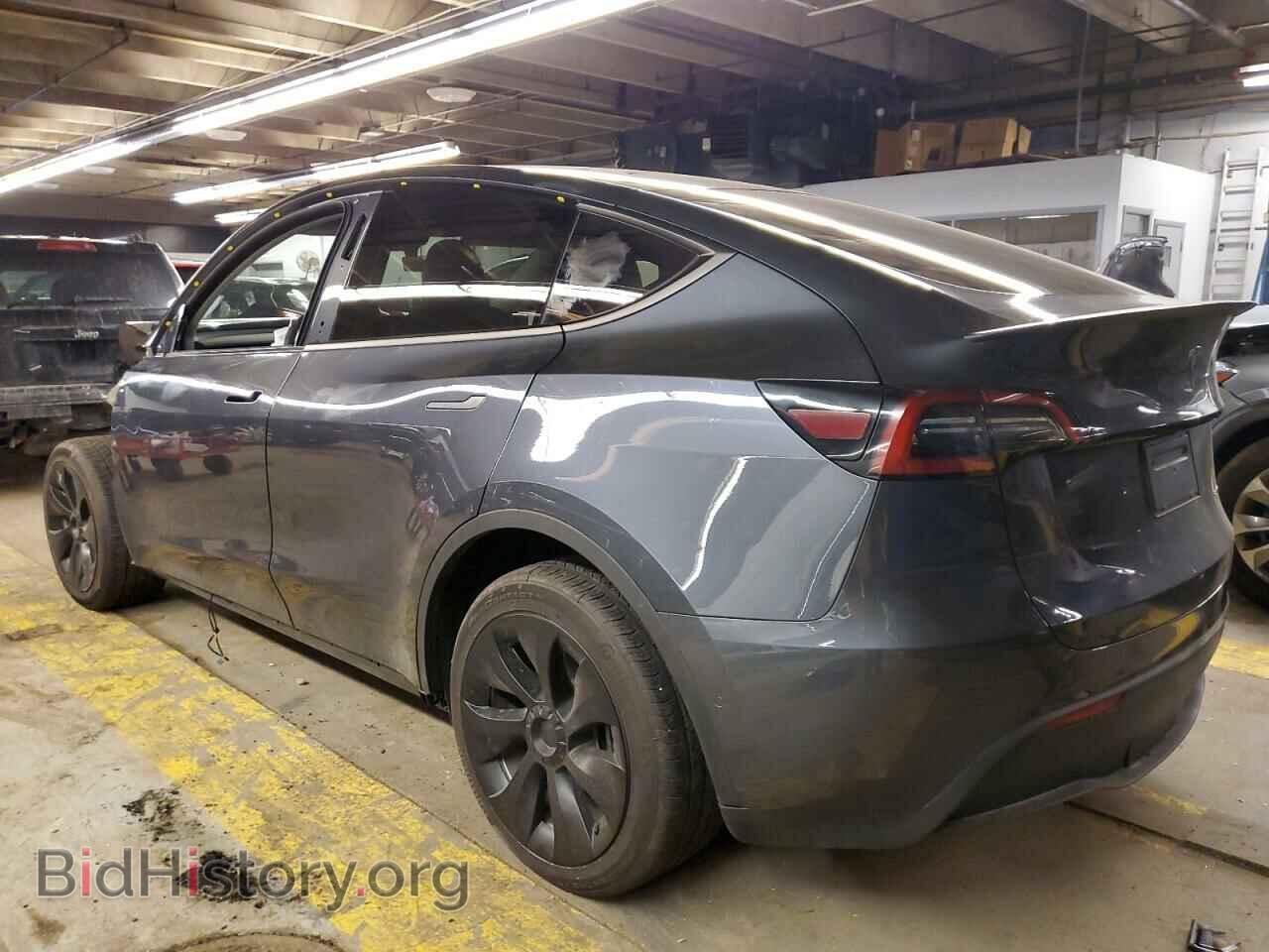 2022 TESLA MODEL Y - VIN: 7SAYGDEE3NA008404 - Фото 2