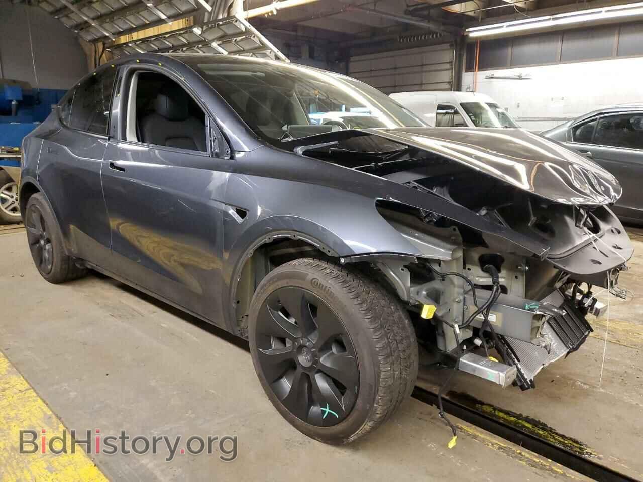 2022 TESLA MODEL Y - VIN: 7SAYGDEE3NA008404 - Фото 4