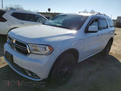 2019 Dodge DURANGO SXT, white — VIN 1C4RDJAG5KC526056, Copart