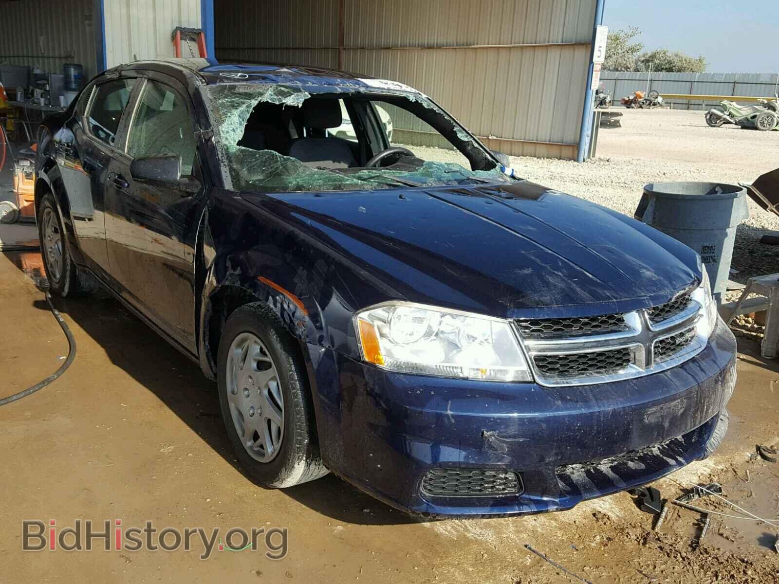 Фотография 1C3CDZAG5EN219441 - DODGE AVENGER 2014