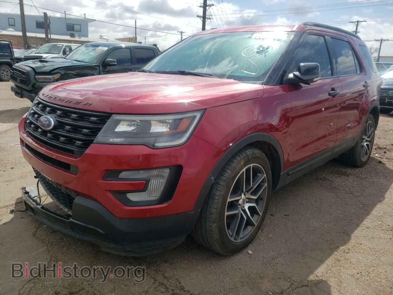 2016 FORD EXPLORER - VIN: 1FM5K8GT0GGD29020 - Фото 2