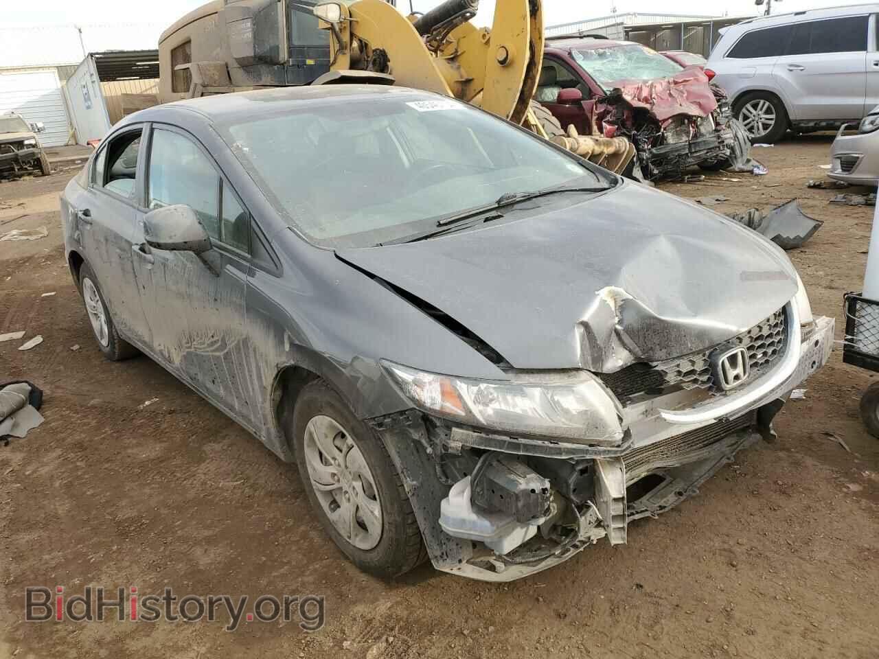2013 HONDA CIVIC - VIN: 2HGFB2F50DH587046 - Фото 4