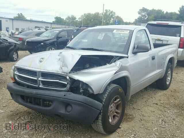 2004 DODGE DAKOTA - VIN: 1D7FL16K24S557718 - Фото 2