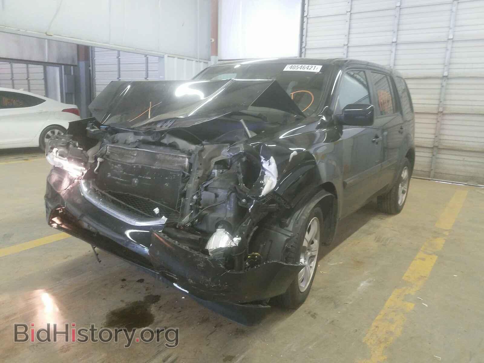 2012 HONDA PILOT - VIN: 5FNYF3H58CB027438 - Фото 2