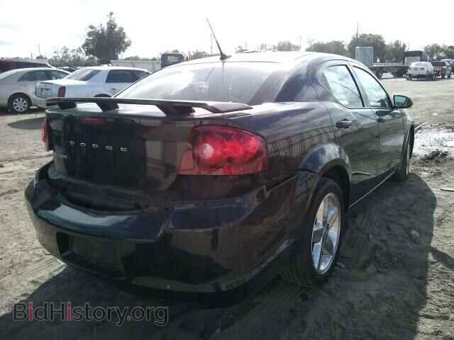 2011 DODGE AVENGER - VIN: 1B3BD2FB8BN513425 - Фото 4