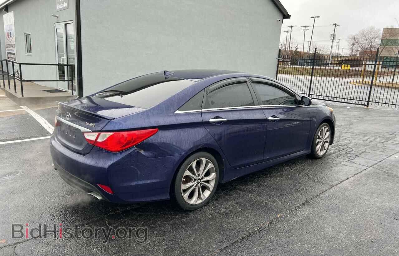 2014 HYUNDAI SONATA - VIN: 5NPEC4AC6EH910159 - Фото 4