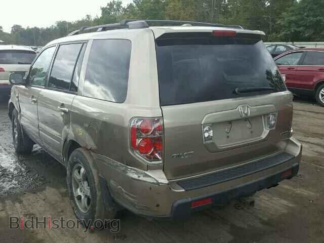 2006 HONDA PILOT - VIN: 2HKYF18506H530794 - Фото 3