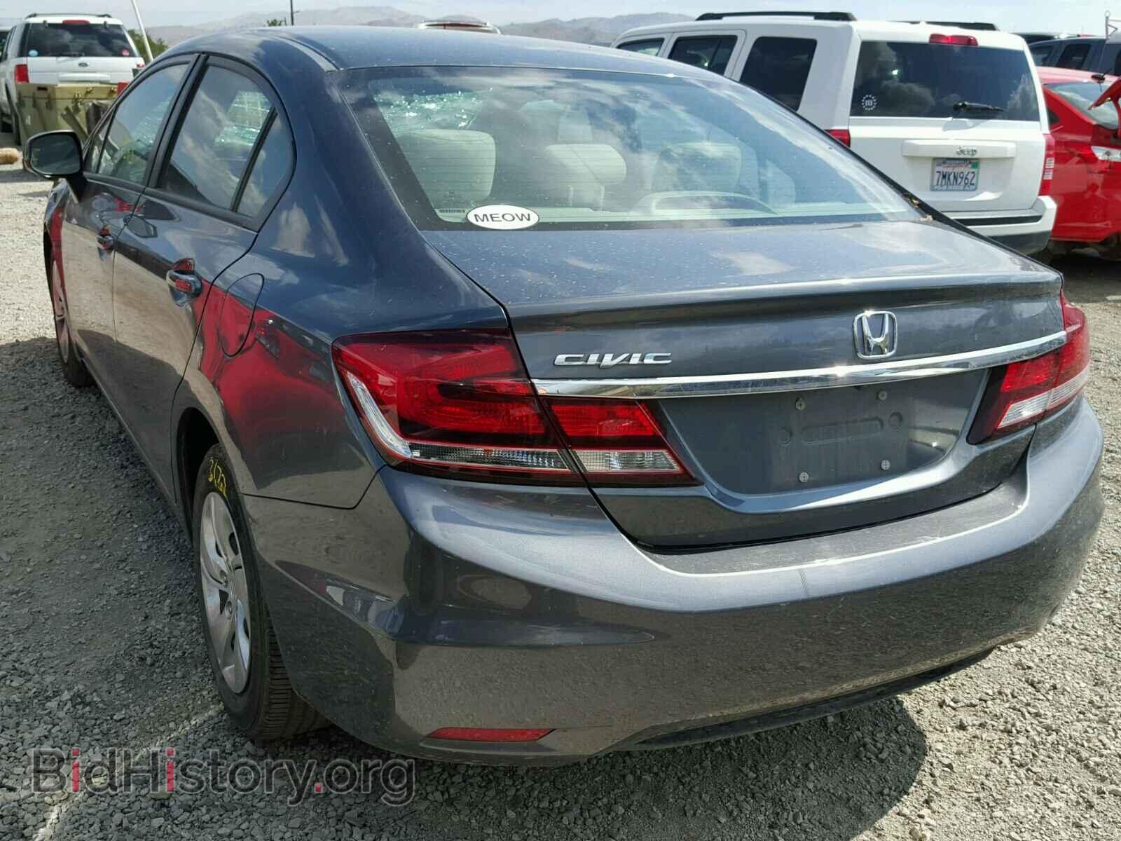 2013 HONDA CIVIC - VIN: 19XFB2F51DE001335 - Фото 3