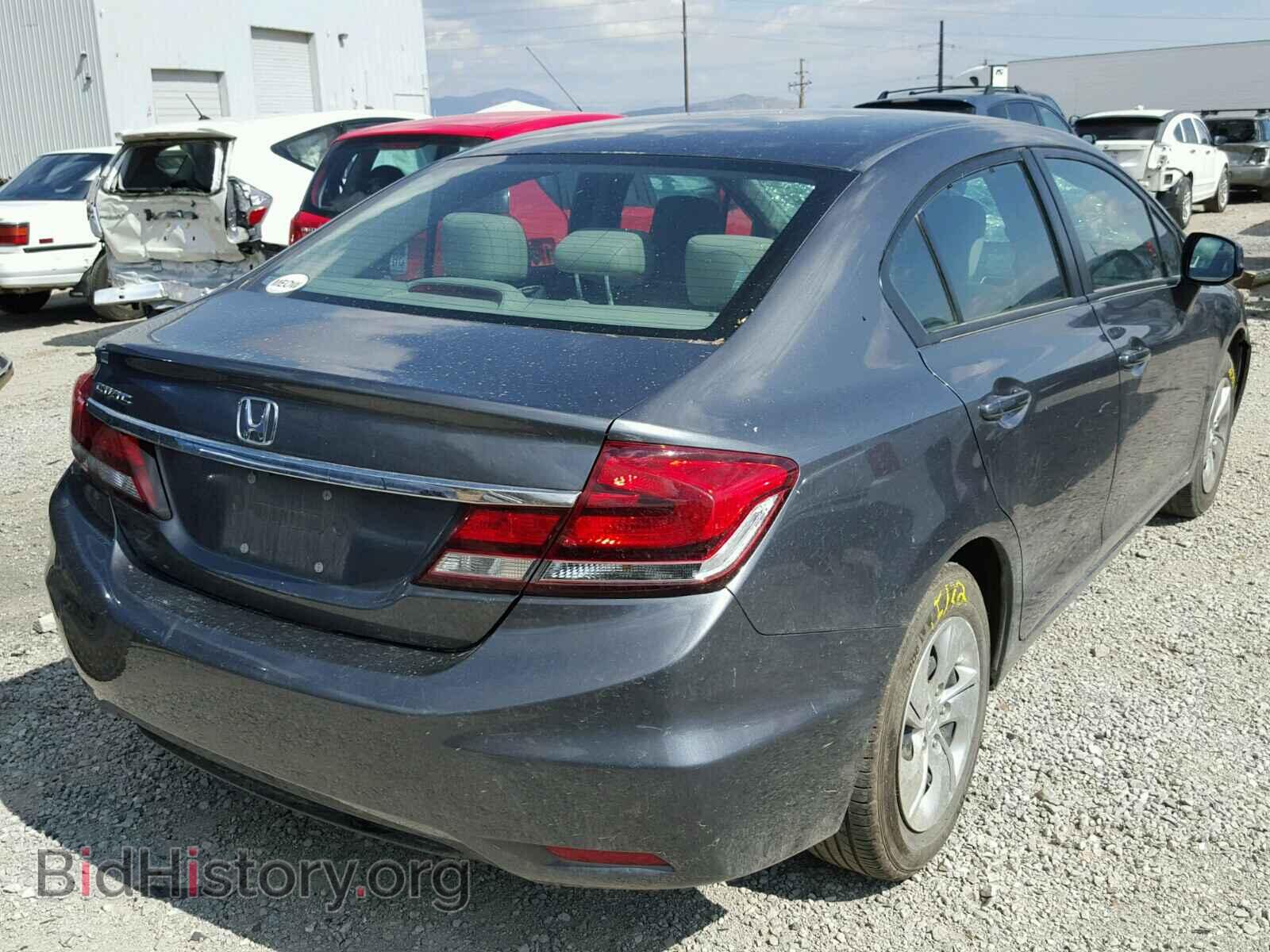 2013 HONDA CIVIC - VIN: 19XFB2F51DE001335 - Фото 4