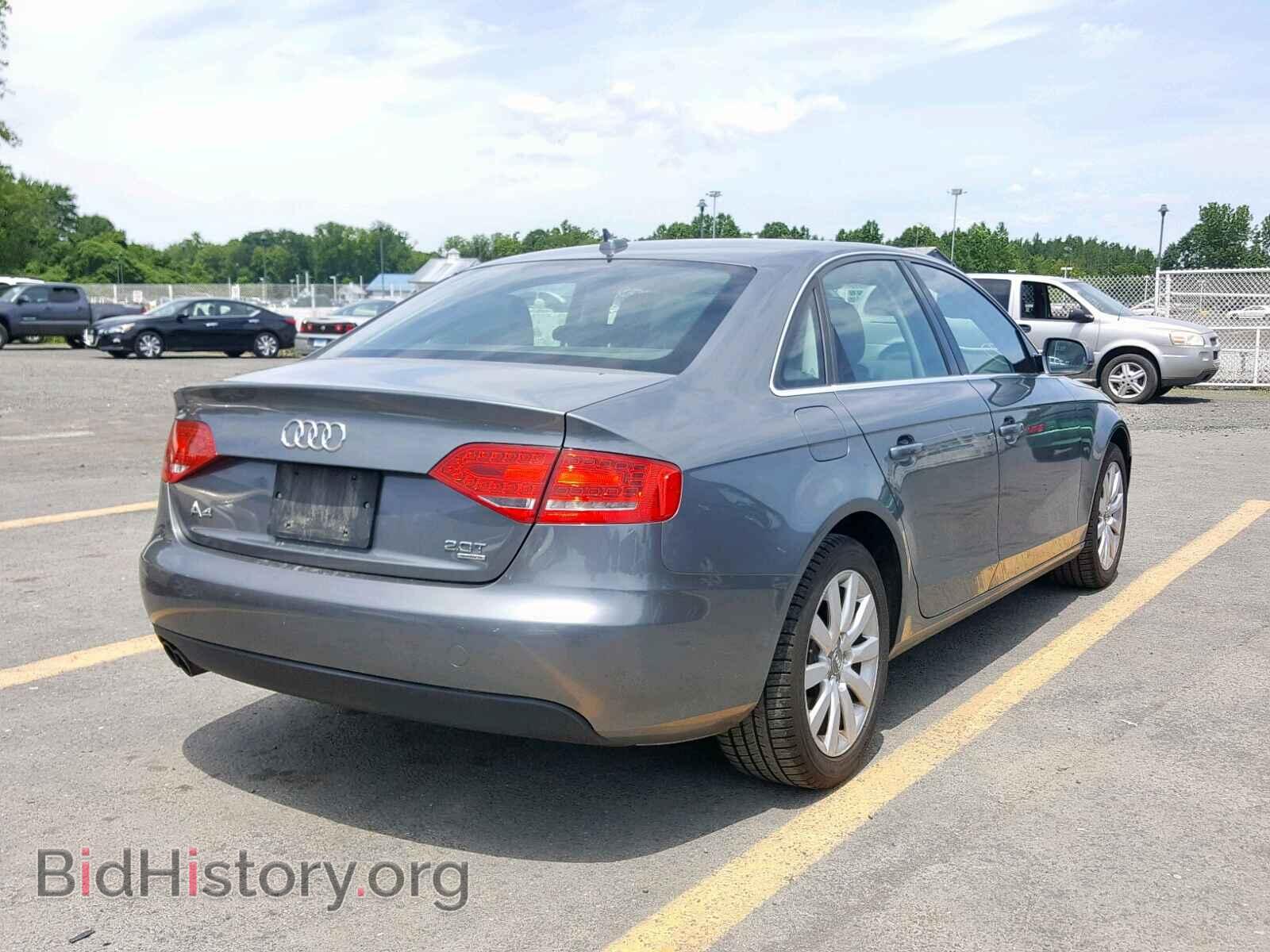 2012 AUDI A4 - VIN: WAUDFAFL1CN004344 - Photo 4