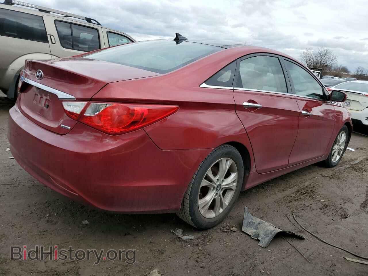 2013 HYUNDAI SONATA - VIN: 5NPEC4AC0DH628596 - Фото 3