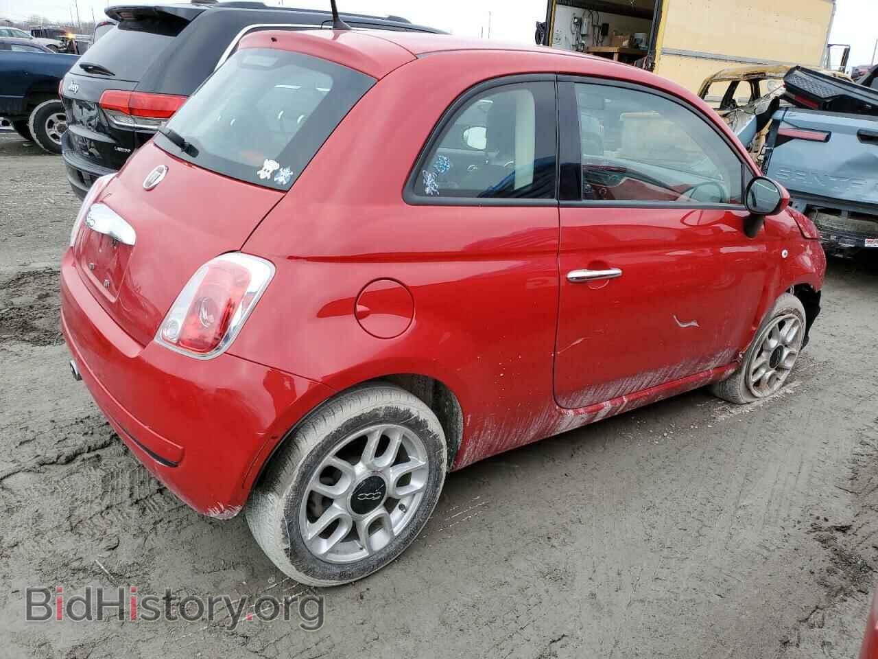 2015 FIAT 500 - VIN: 3C3CFFAR2FT500186 - Фото 3