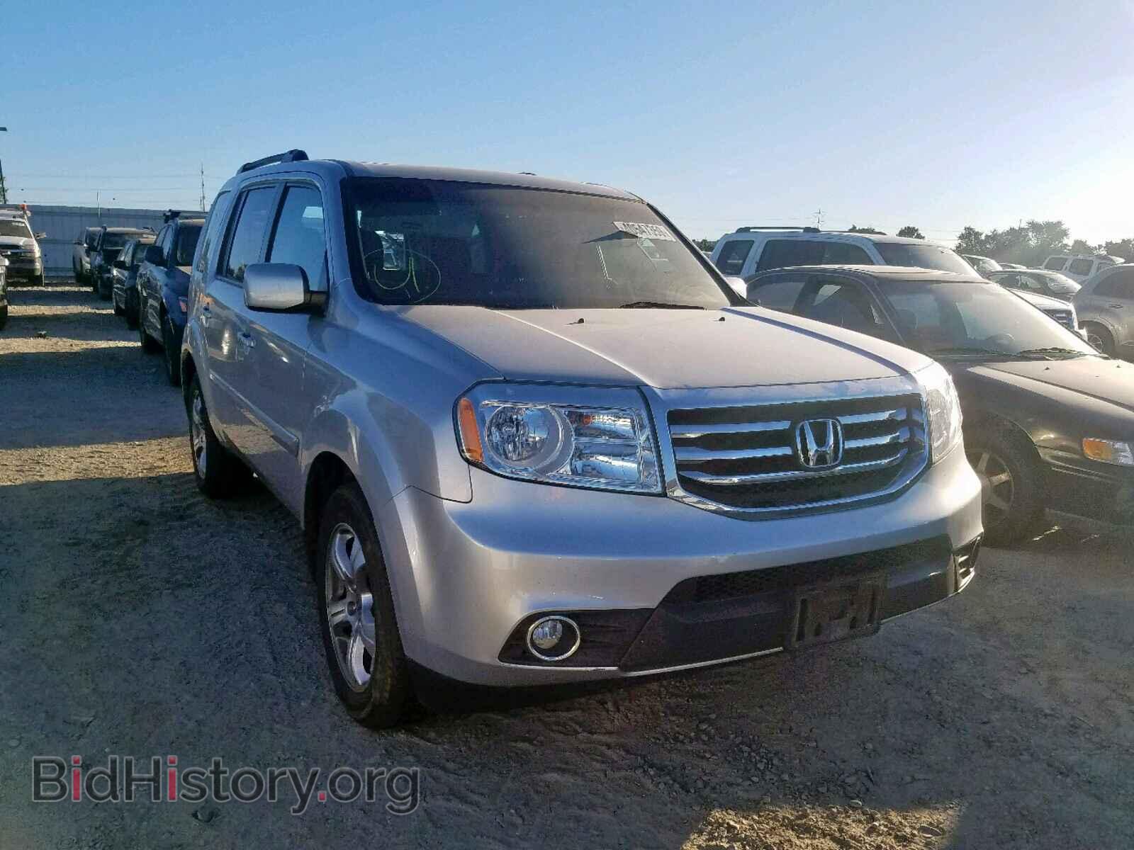 Photo 5FNYF4H63CB007225 - HONDA PILOT EXL 2012