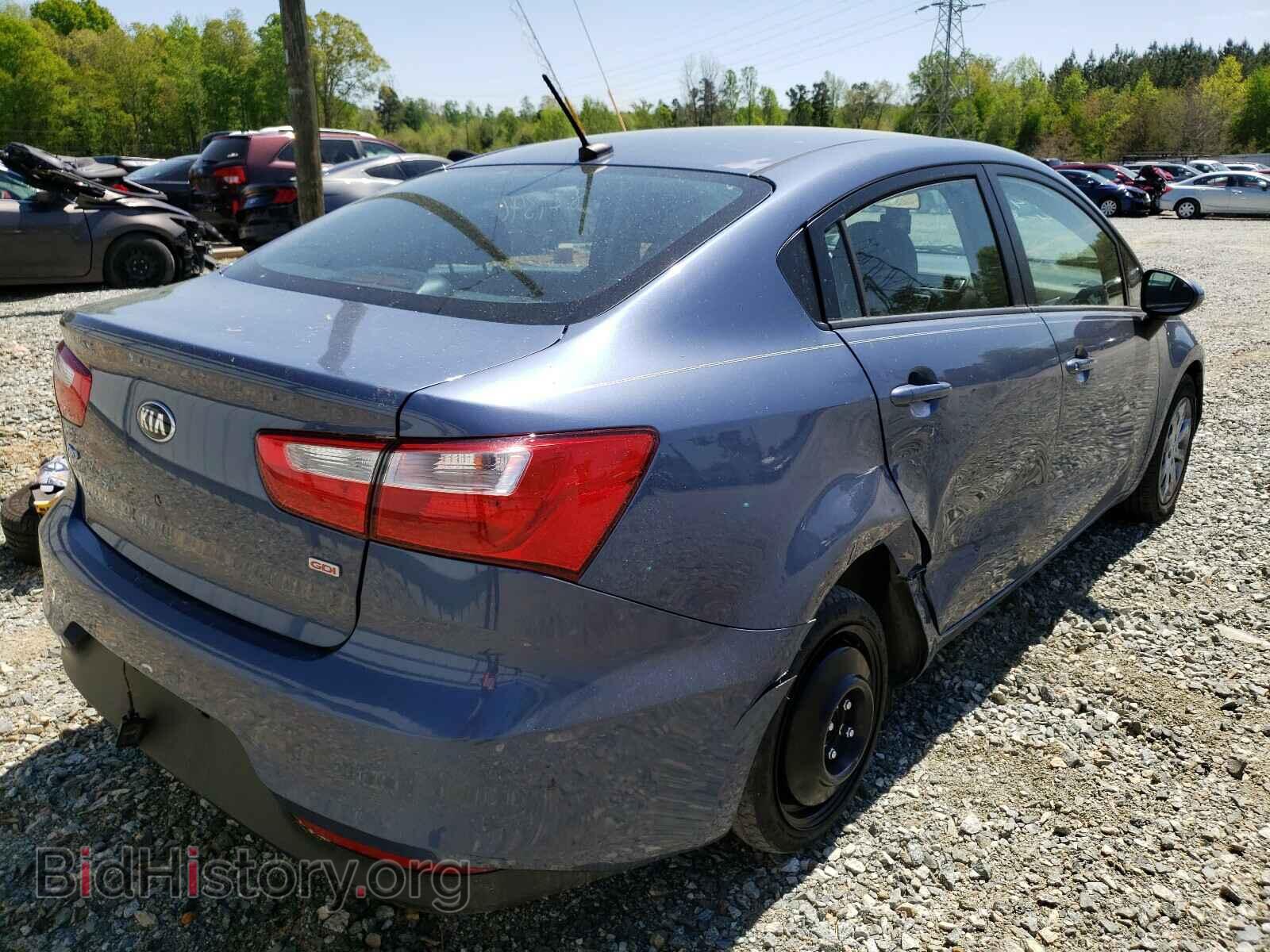 2016 KIA RIO - VIN: KNADM4A35G6646970 - Фото 4