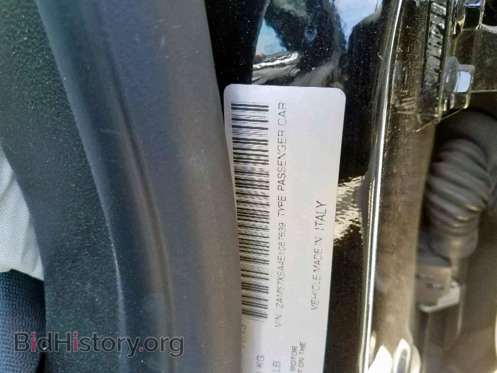 2014 MASERATI ALL MODELS - VIN: ZAM57XSA4E1087639 - Photo 10