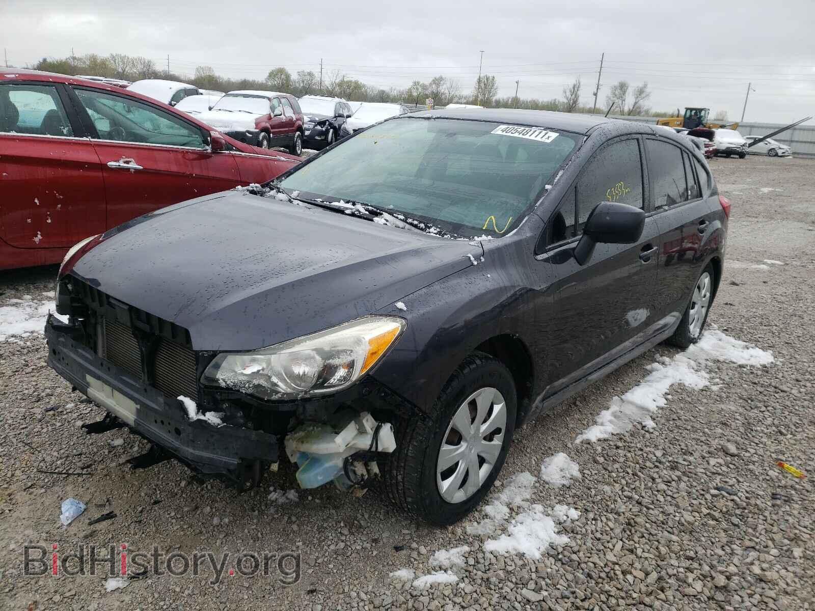 2013 SUBARU IMPREZA - VIN: JF1GPAA61D2882881 - Фото 2
