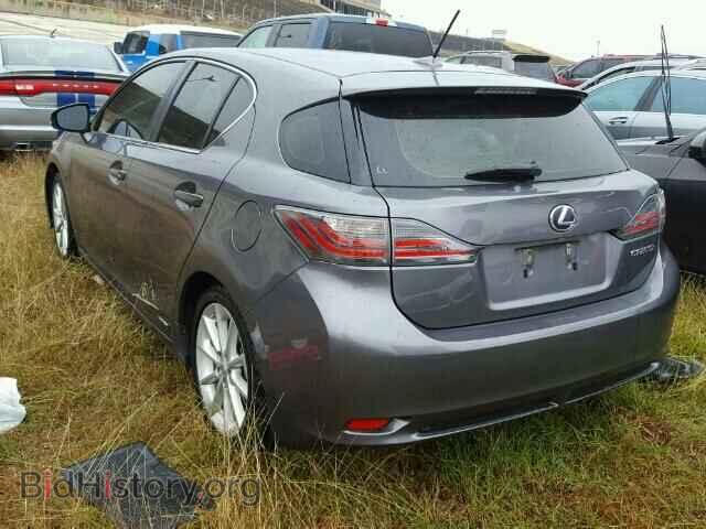 2012 LEXUS CT 200 - VIN: JTHKD5BH5C2067312 - Фото 3