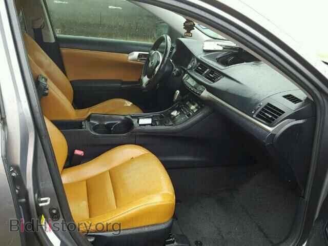 2012 LEXUS CT 200 - VIN: JTHKD5BH5C2067312 - Фото 5