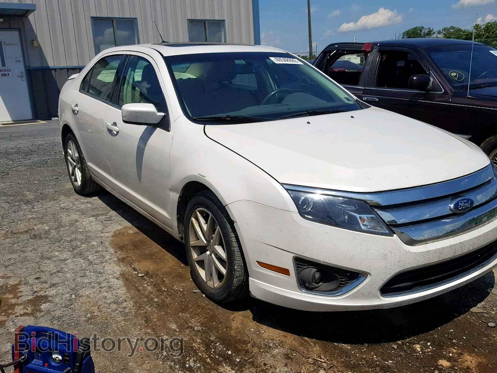 Photo 3FAHP0JA7CR185471 - FORD FUSION SEL 2012