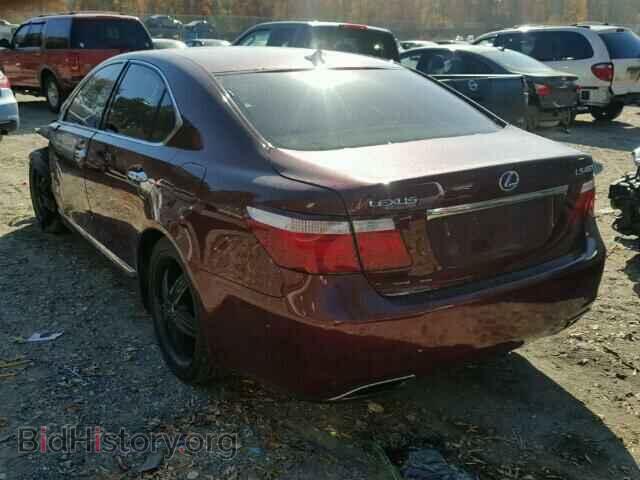 2007 LEXUS LS460 - VIN: JTHBL46F275044256 - Фото 3