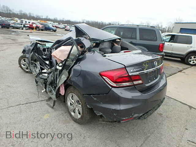 2014 HONDA CIVIC - VIN: 19XFB2F54EE206844 - Фото 3