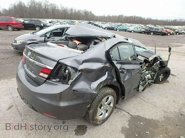 2014 HONDA CIVIC - VIN: 19XFB2F54EE206844 - Фото 4