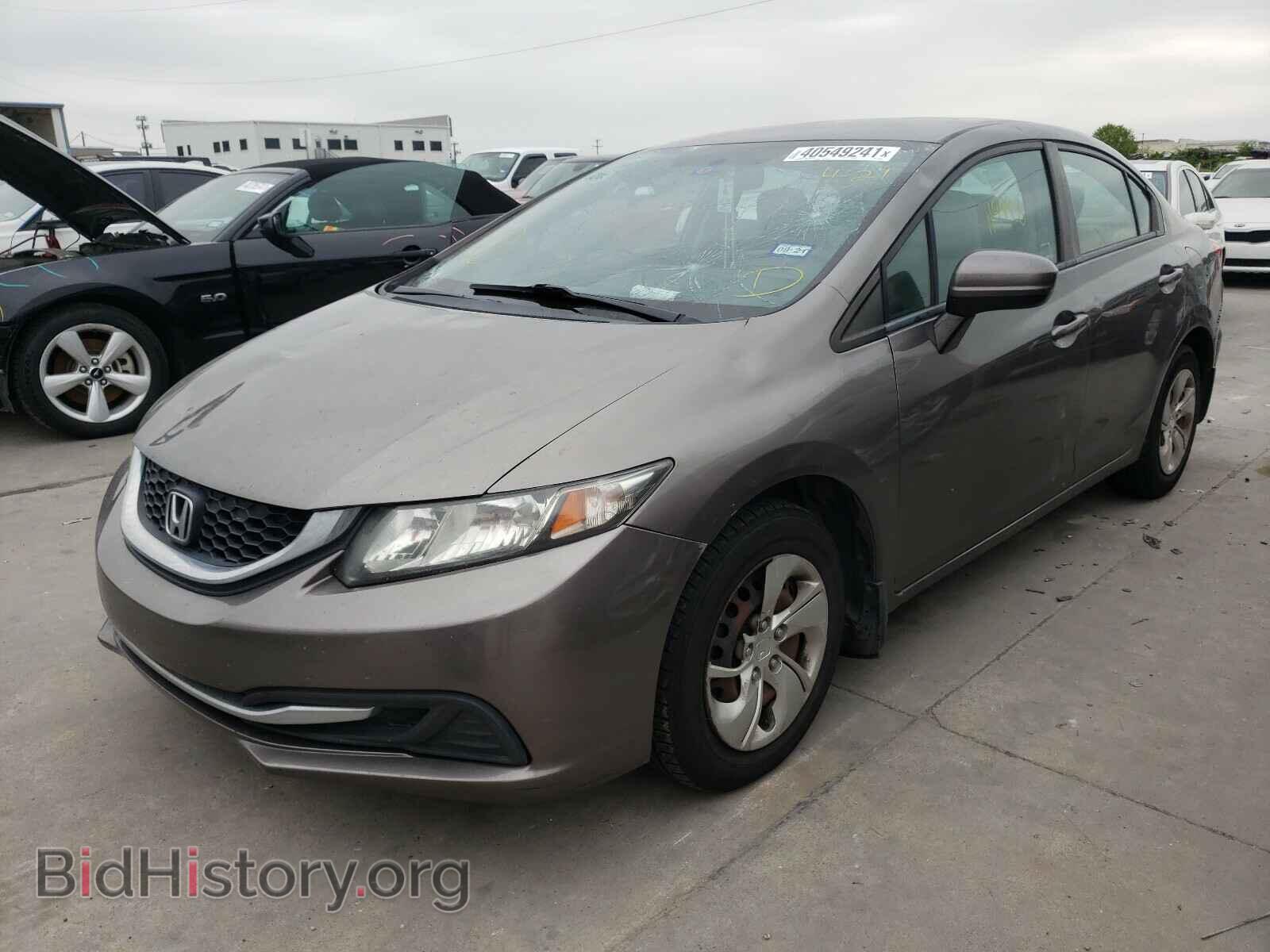 2014 HONDA CIVIC - VIN: 19XFB2F53EE027288 - Фото 2