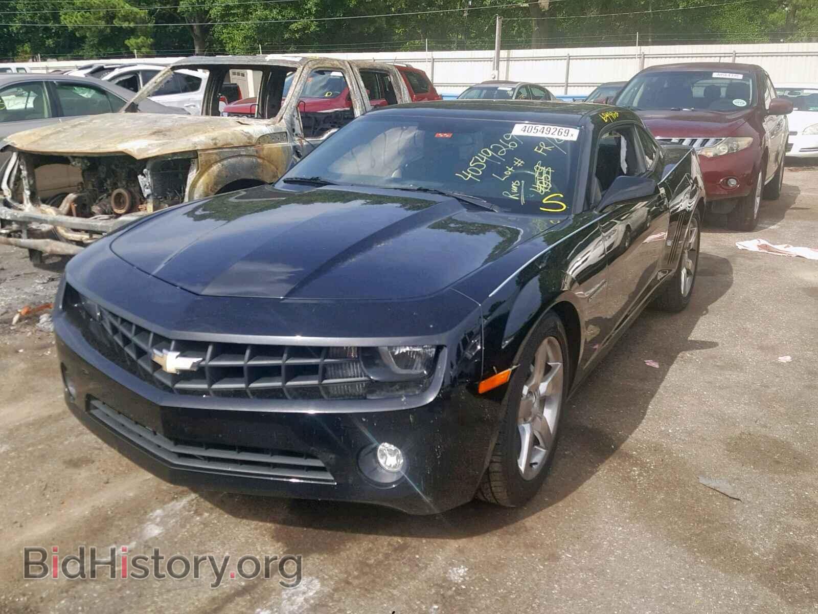 2013 CHEVROLET CAMARO - VIN: 2G1FB1E32D9155652 - Фото 2