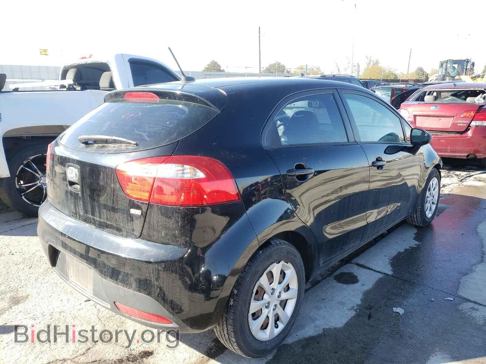 2013 KIA RIO - VIN: KNADM5A33D6261747 - Фото 4