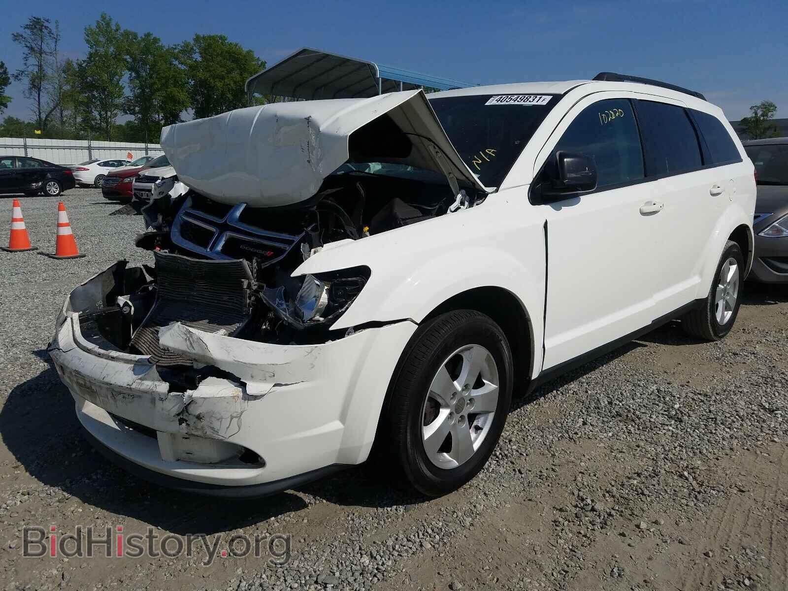 2016 DODGE JOURNEY - VIN: 3C4PDCAB6GT154097 - Фото 2