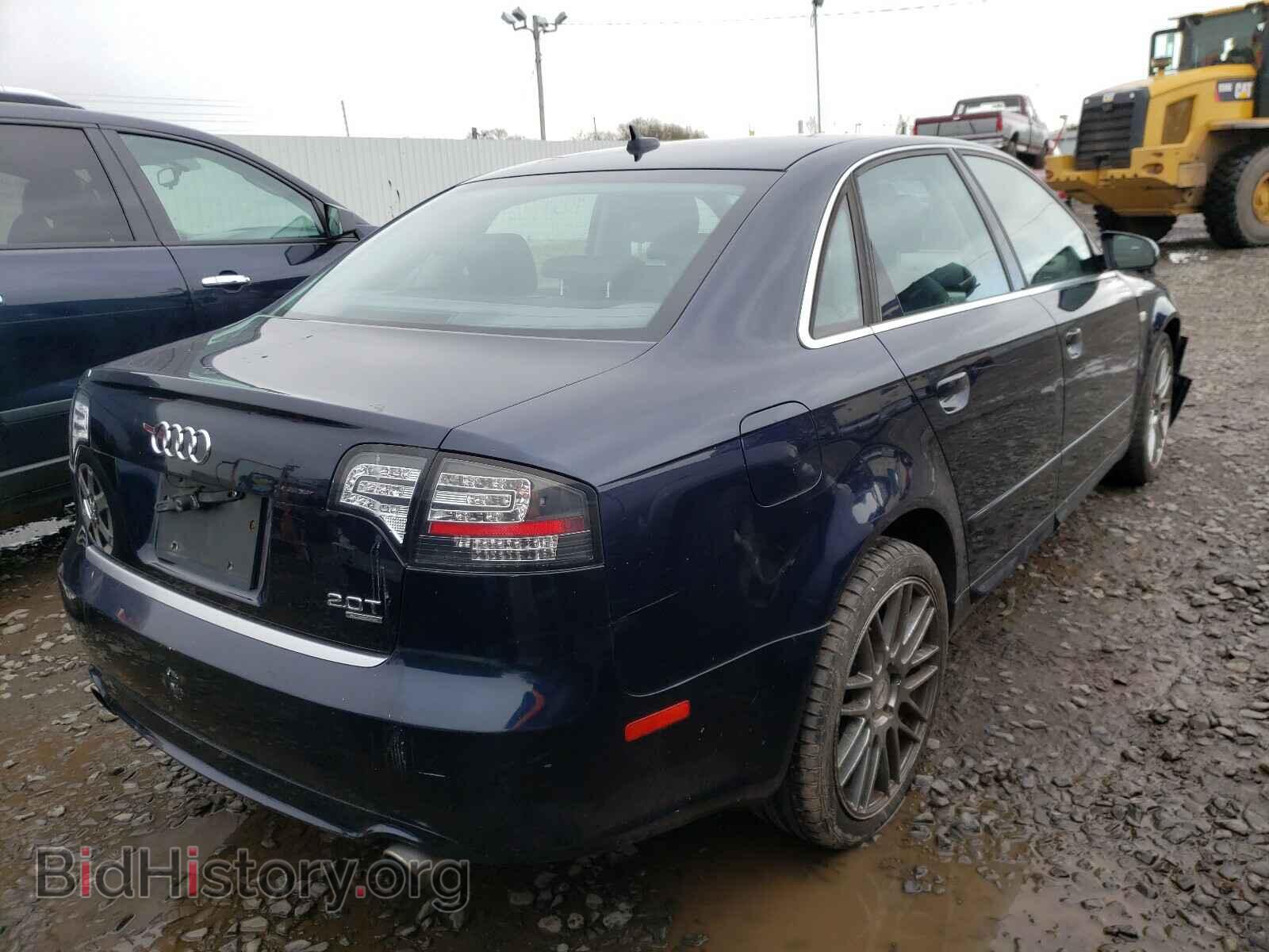 2008 AUDI A4 - VIN: WAUDF78E18A125276 - Фото 4