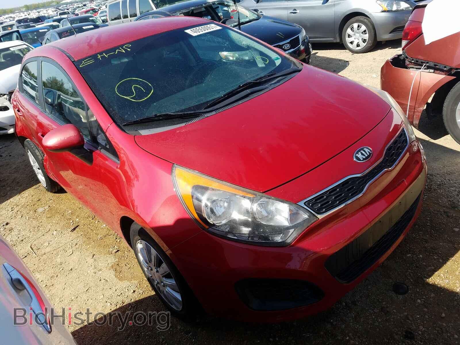 Фотография KNADN5A3XD6163280 - KIA RIO 2013
