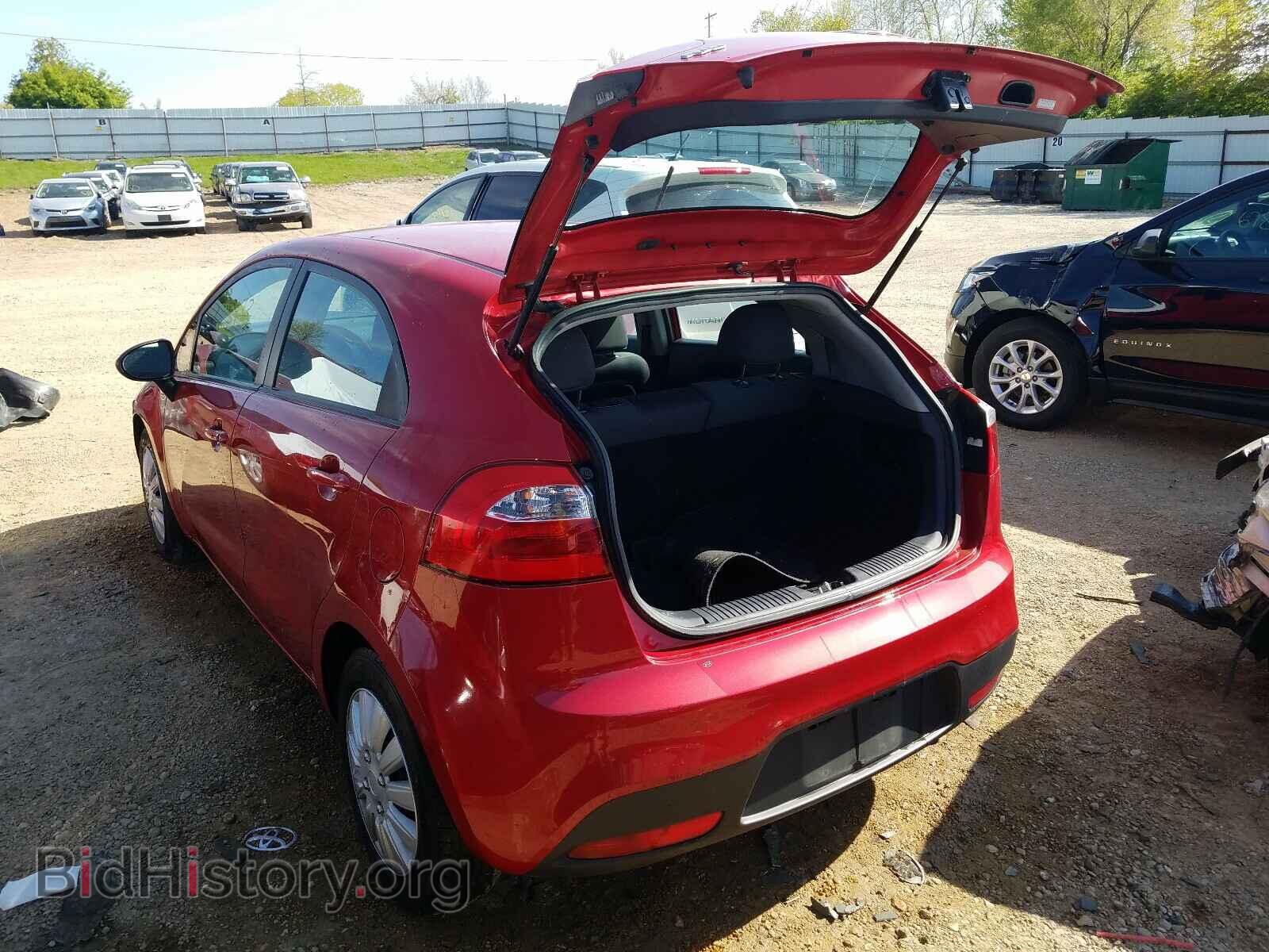 2013 KIA RIO - VIN: KNADN5A3XD6163280 - Фото 3