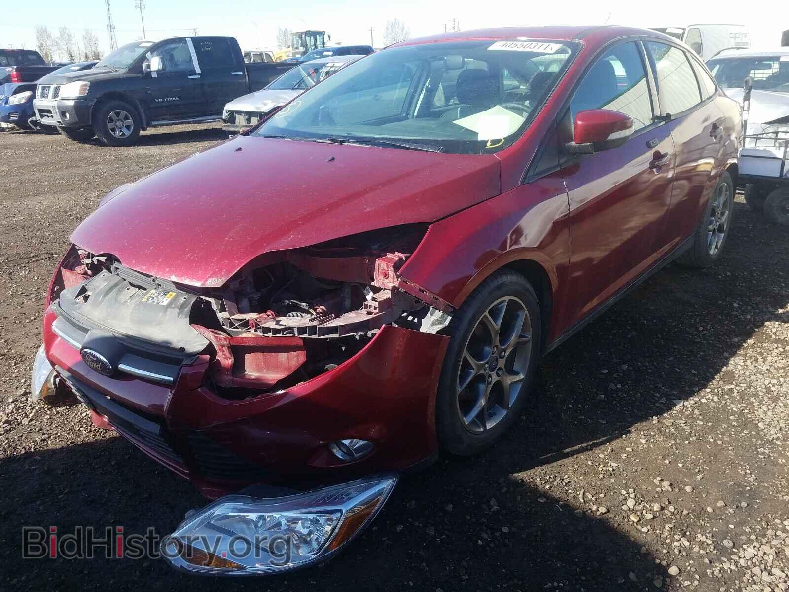 2014 FORD FOCUS - VIN: 1FADP3F21EL343368 - Фото 2