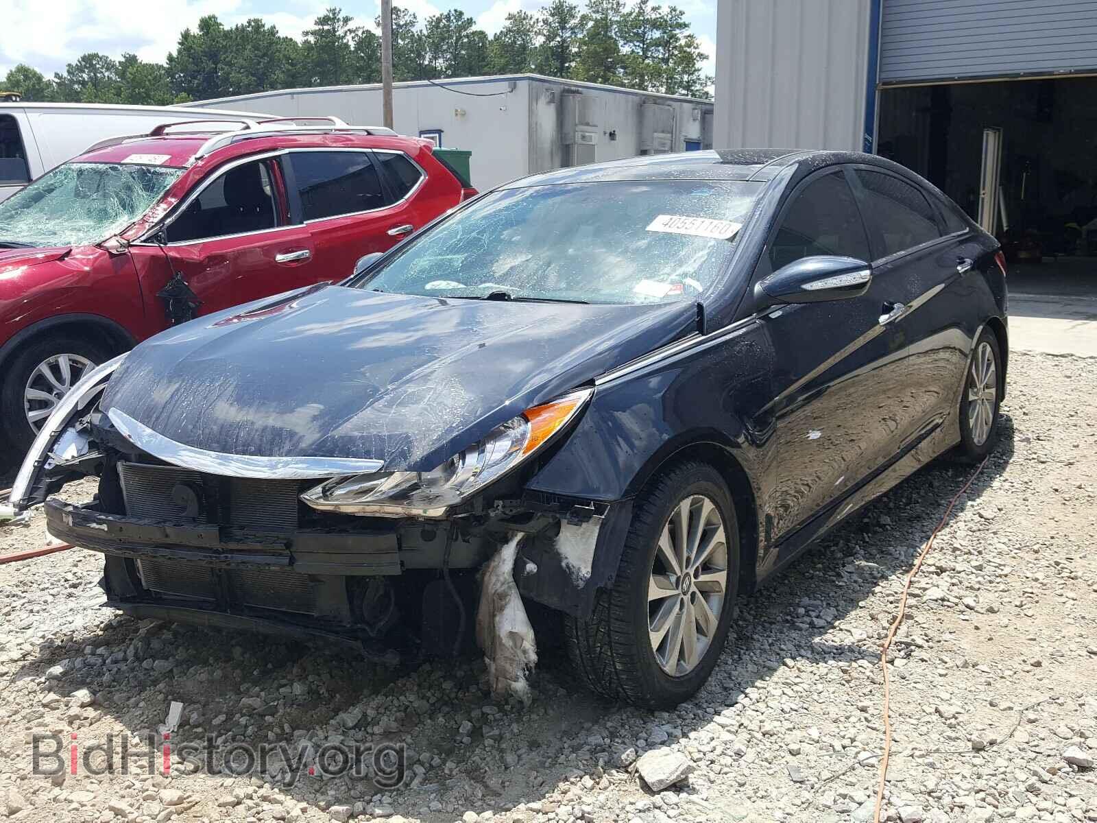 2014 HYUNDAI SONATA - VIN: 5NPEC4AC8EH820768 - Фото 2