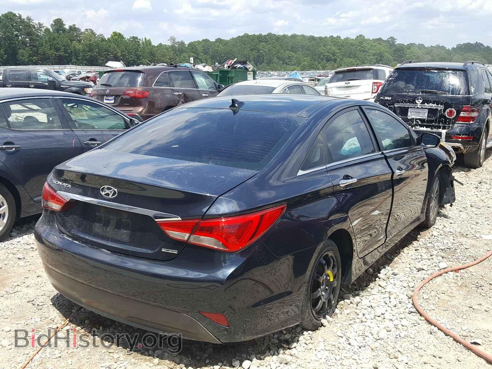 2014 HYUNDAI SONATA - VIN: 5NPEC4AC8EH820768 - Фото 4