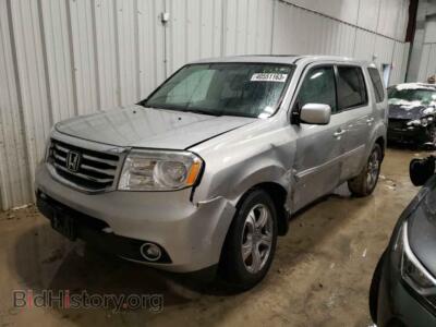 2013 Honda PILOT Pilot EXL, серебристый — VIN 5FNYF4H65DB005946, Copart