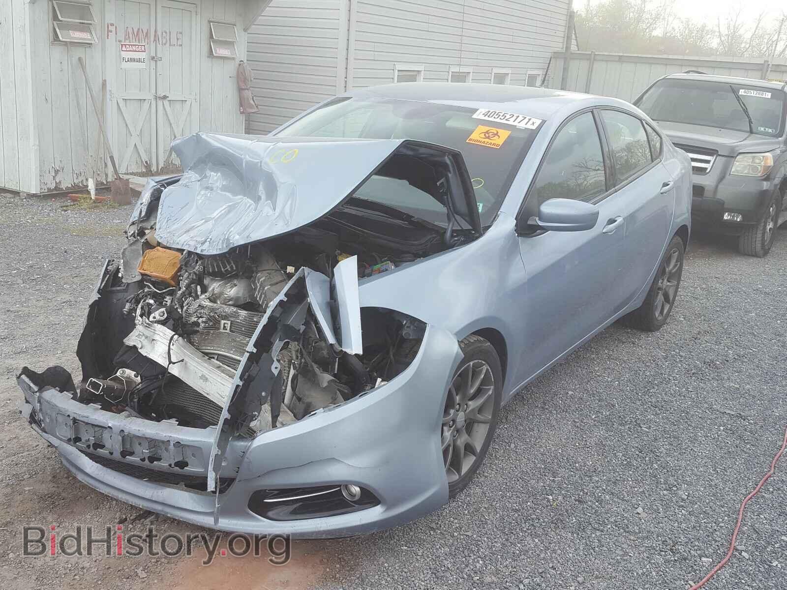 2013 DODGE DART - VIN: 1C3CDFBA1DD296255 - Фото 2