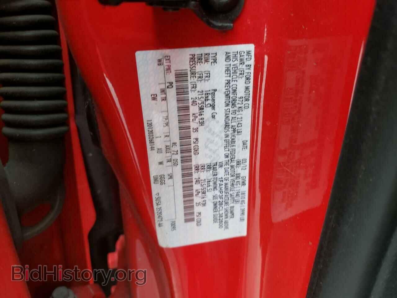 2012 FORD FOCUS - VIN: 1FAHP3F28CL382800 - Фото 10