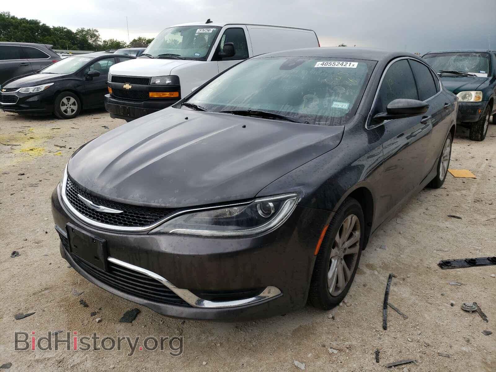 2015 CHRYSLER 200 - VIN: 1C3CCCAB3FN625076 - Фото 2
