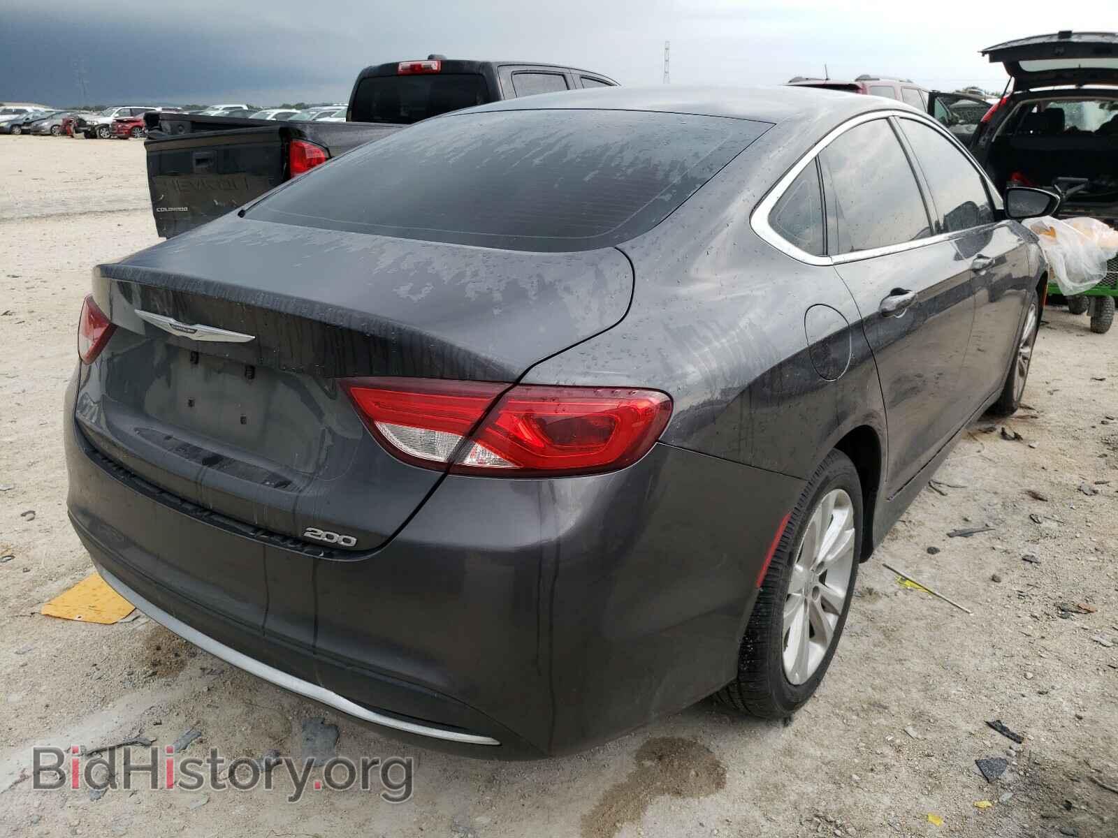 2015 CHRYSLER 200 - VIN: 1C3CCCAB3FN625076 - Фото 4